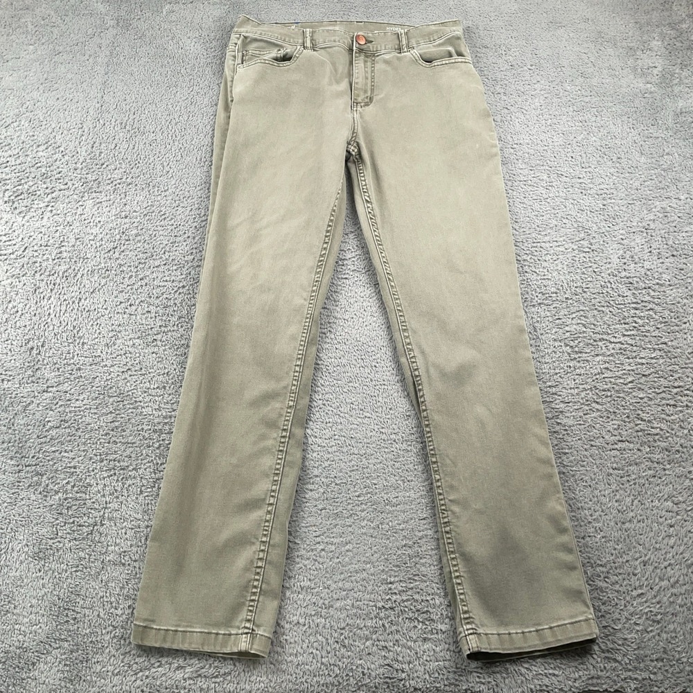Mugsy Jeans Mens 34x32 Fits 32x31 Green Hydes Stretch Denim Comfort